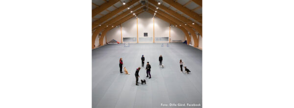 Dillehallen på Dille Gård strax utanför Östersund.